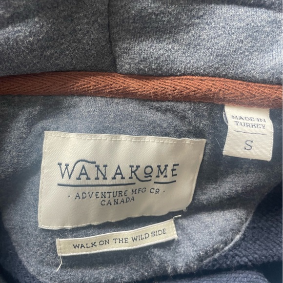 Blue warm cowl neck sweater - Picture 4 of 4